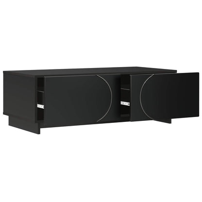 Coffee Table Black 102 x 50.5 x 35 cm Engineered Wood