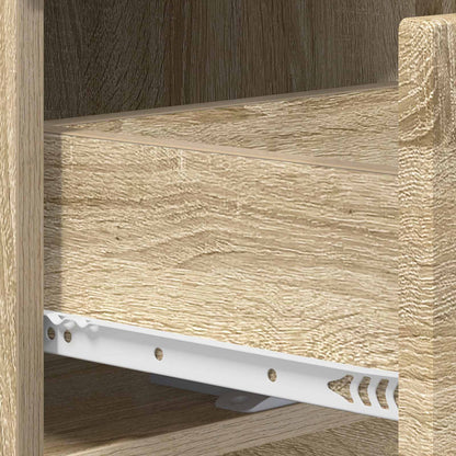 Coffee Table Sonoma Oak 102 x 50.5 x 35 cm Engineered Wood