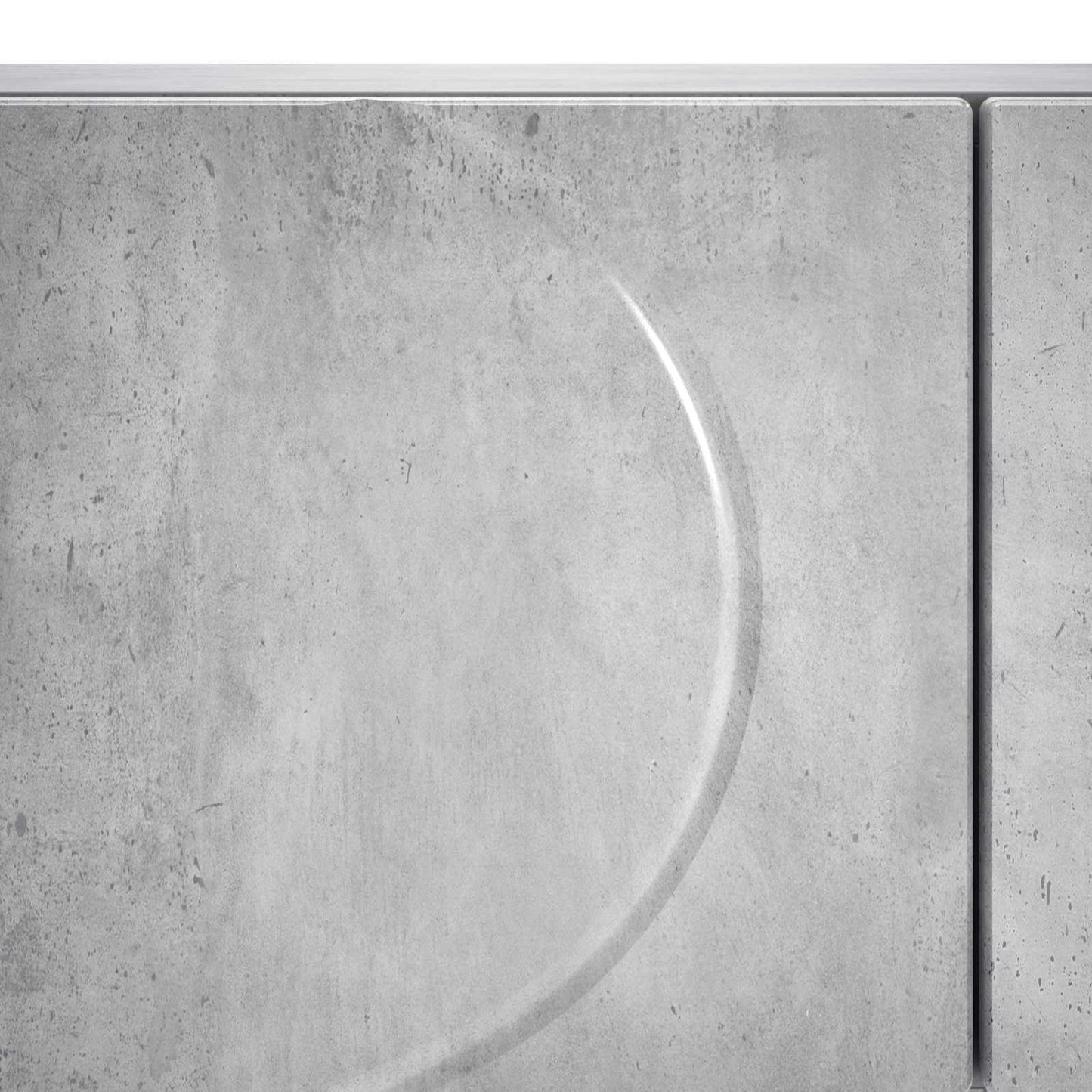 Coffee Table Concrete Grey 102 x 50.5 x 35 cm Engineered Wood
