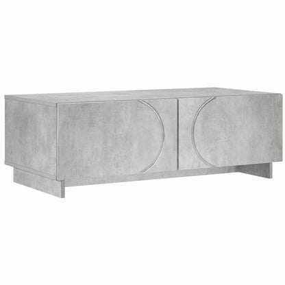 Coffee Table Concrete Grey 102 x 50.5 x 35 cm Engineered Wood