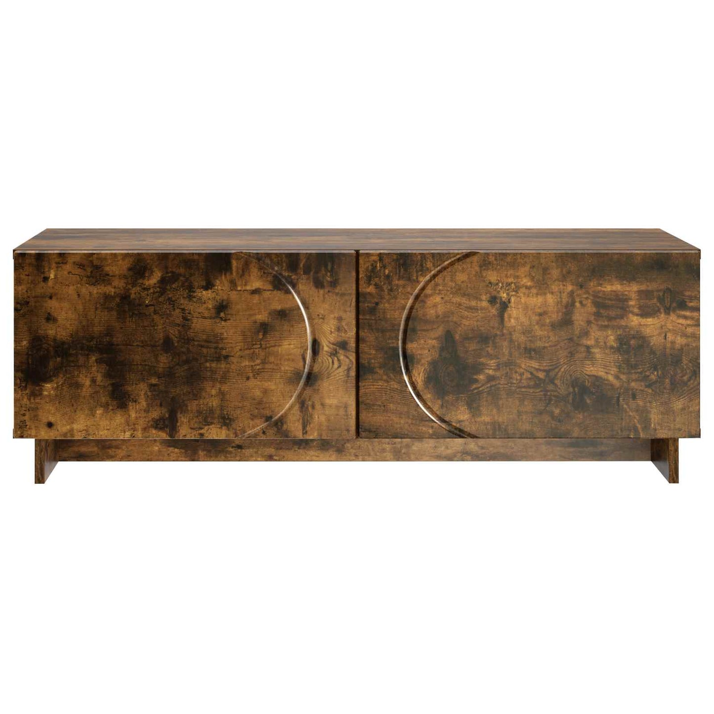 Coffee Table Smoked Oak 102 x 50.5 x 35 cm Engineered Wood