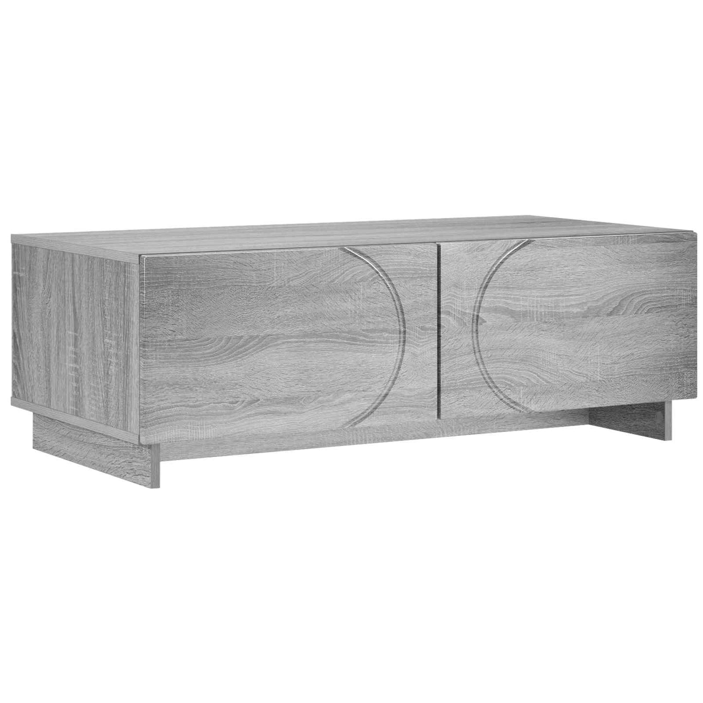 Coffee Table Grey Sonoma 102 x 50.5 x 35 cm Engineered Wood