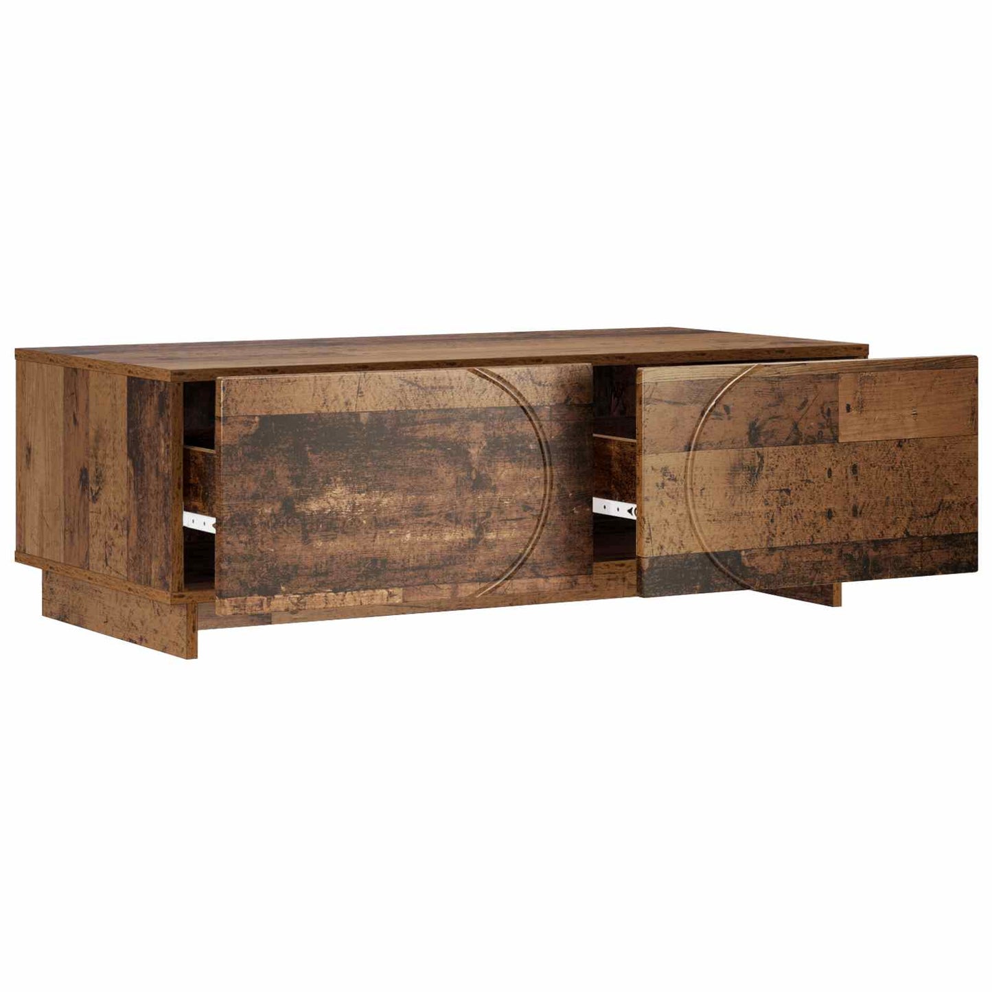 Coffee Table Old Wood 102 x 50.5 x 35 cm Engineered Wood