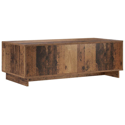 Coffee Table Old Wood 102 x 50.5 x 35 cm Engineered Wood