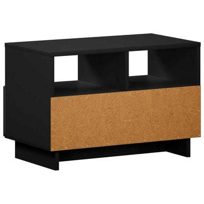 TV Stand 60 x 34.5 x 40 cm Black Engineered Wood