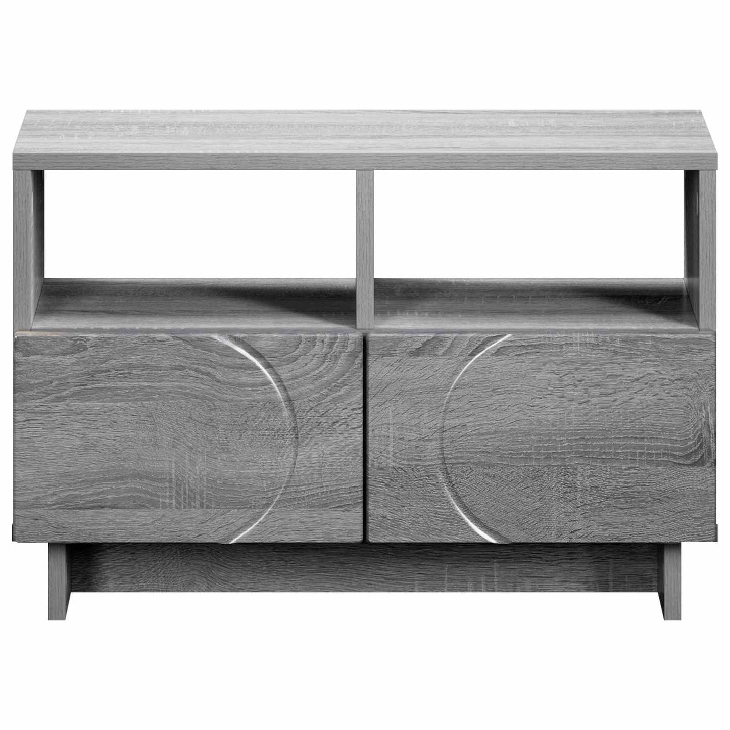 TV Stand 60 x 34.5 x 40 cm Grey Sonoma Engineered Wood