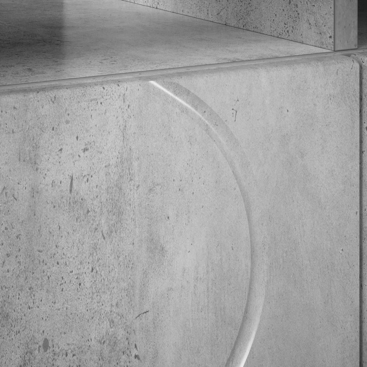 TV Stand 90 x 34.5 x 40 cm Concrete Grey Engineered Wood