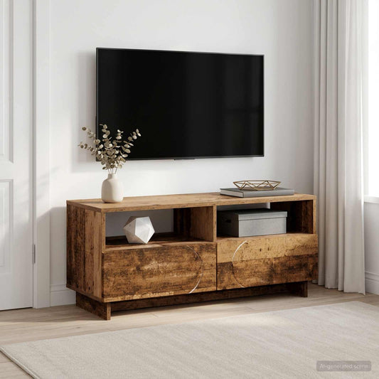 TV Stand 90 x 34.5 x 40 cm Old Wood Engineered Wood