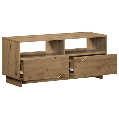TV Stand 90 x 34.5 x 40 cm Artisan Oak Engineered Wood