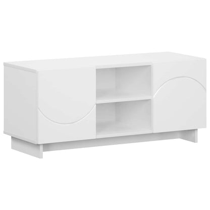 TV Stand 90 x 34.5 x 40 cm White Engineered Wood