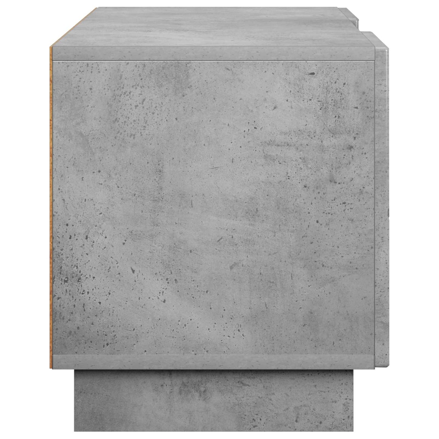 TV Stand 140 x 34.5 x 40 cm Concrete Grey Engineered Wood