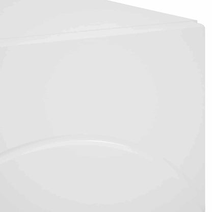TV Stand 140 x 34.5 x 40 cm High Gloss White Engineered Wood
