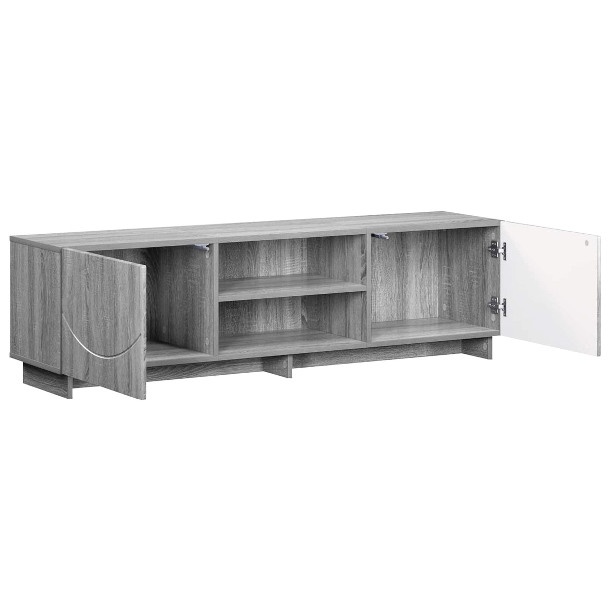 TV Stand 140 x 34.5 x 40 cm Grey Sonoma Engineered Wood