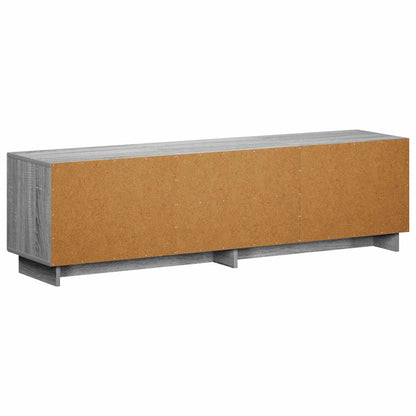 TV Stand 140 x 34.5 x 40 cm Grey Sonoma Engineered Wood
