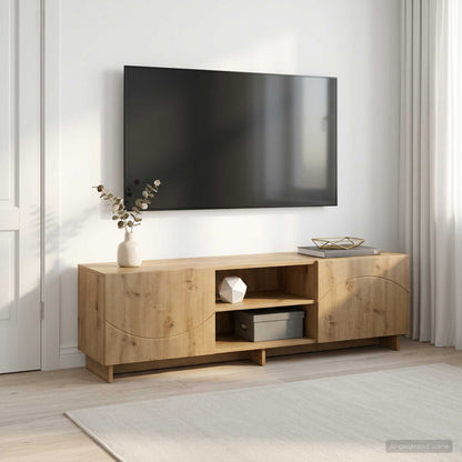 TV Stand 140 x 34.5 x 40 cm Artisan Oak Engineered Wood