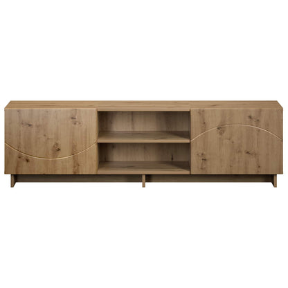 TV Stand 140 x 34.5 x 40 cm Artisan Oak Engineered Wood