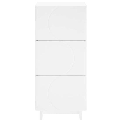 Sideboard White 33.5 x 34.5 x 75 cm Engineered Wood