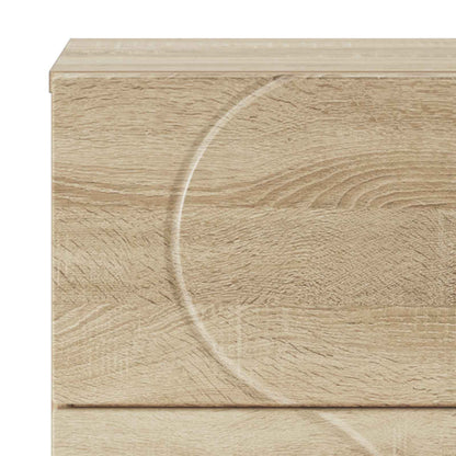 Sideboard Sonoma Oak 33.5 x 34.5 x 75 cm Engineered Wood