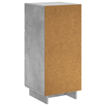 Sideboard Concrete Grey 33.5 x 34.5 x 75 cm Engineered Wood