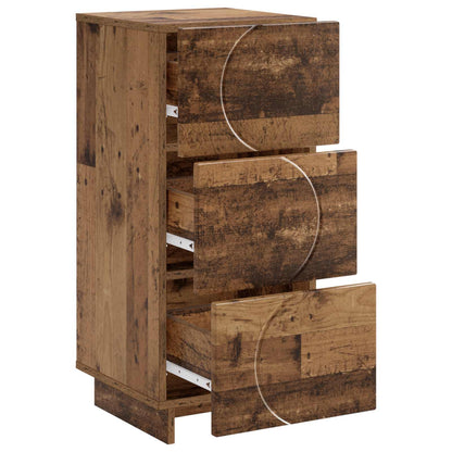 Sideboard Old Wood 33.5 x 34.5 x 75 cm Engineered Wood