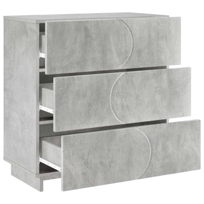 Sideboard Concrete Grey 70 x 38 x 75 cm Engineered Wood