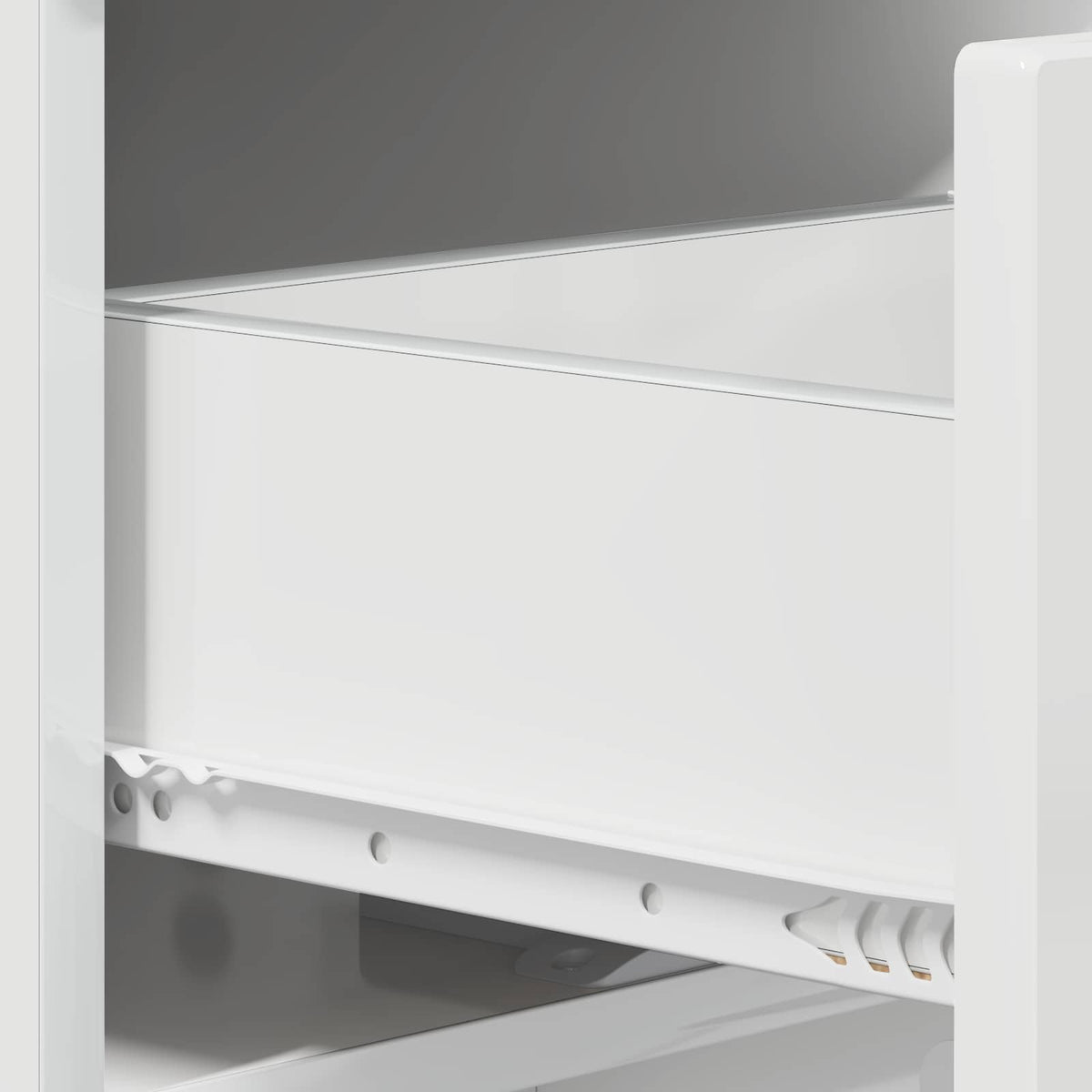 Sideboard High Gloss White 70 x 38 x 75 cm Engineered Wood