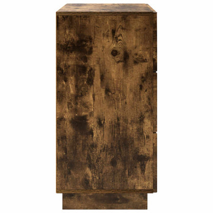 Sideboard Smoked Oak 70 x 38 x 75 cm Engineered Wood