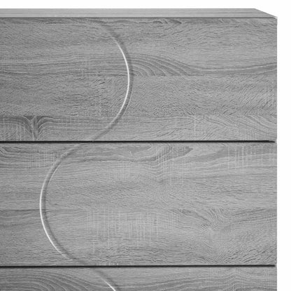 Sideboard Grey Sonoma 70 x 38 x 75 cm Engineered Wood