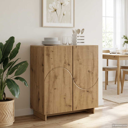 Sideboard Artisan Oak 67 x 34.5 x 75 cm Engineered Wood