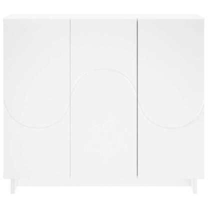 Sideboard White 85.5 x 31 x 75 cm Engineered Wood