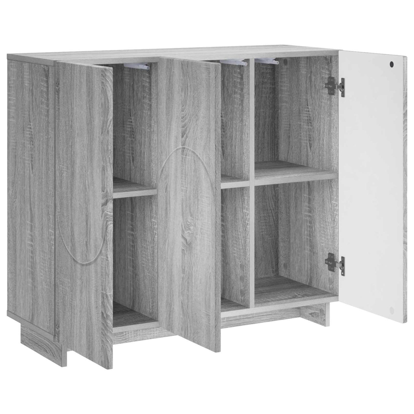 Sideboard Grey Sonoma 85.5 x 31 x 75 cm Engineered Wood