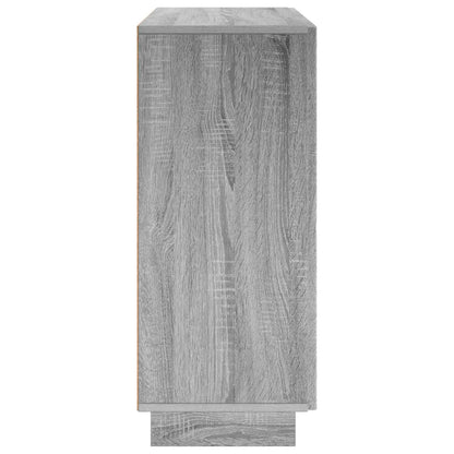 Sideboard Grey Sonoma 85.5 x 31 x 75 cm Engineered Wood