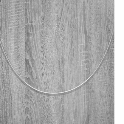 Sideboard Grey Sonoma 85.5 x 31 x 75 cm Engineered Wood