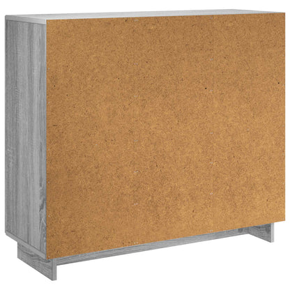 Sideboard Grey Sonoma 85.5 x 31 x 75 cm Engineered Wood