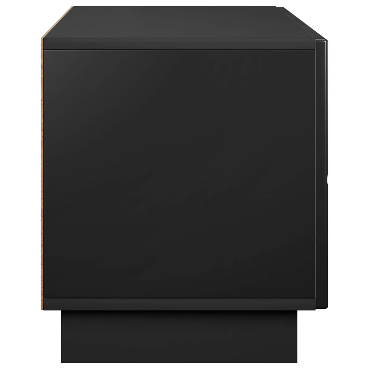 TV Stand 90 x 34.5 x 40 cm Black Engineered Wood