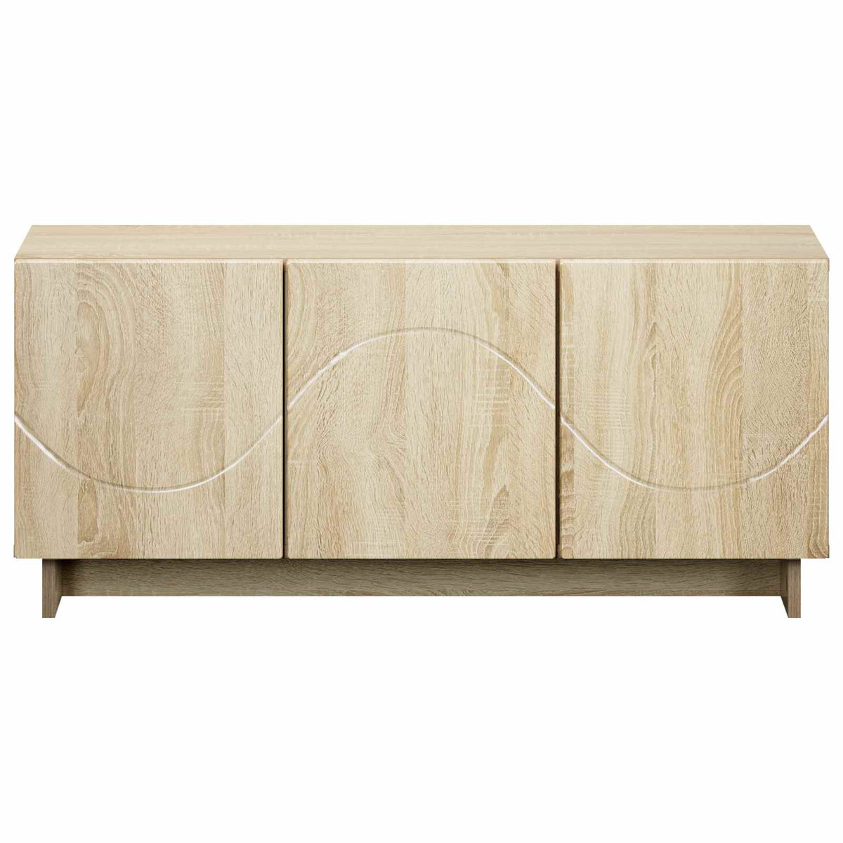 TV Stand 90 x 34.5 x 40 cm Sonoma Oak Engineered Wood