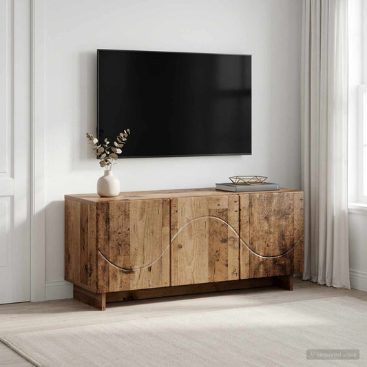 TV Stand 90 x 34.5 x 40 cm Old Wood Engineered Wood