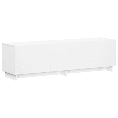 TV Stand 140 x 34.5 x 40 cm White Engineered Wood