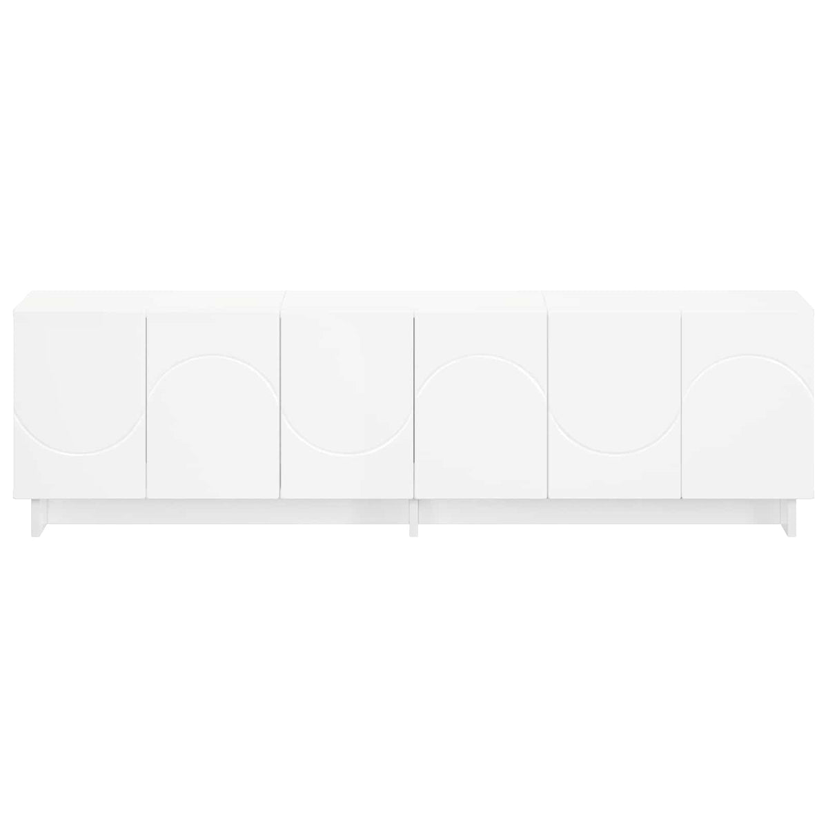 TV Stand 140 x 34.5 x 40 cm White Engineered Wood