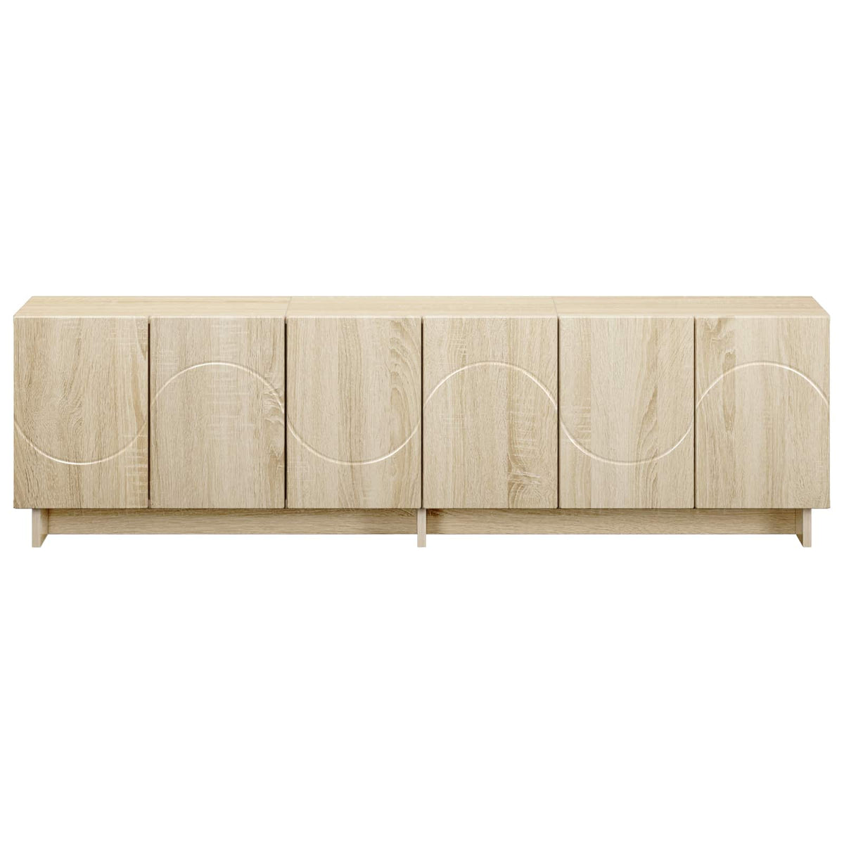 TV Stand 140 x 34.5 x 40 cm Sonoma Oak Engineered Wood
