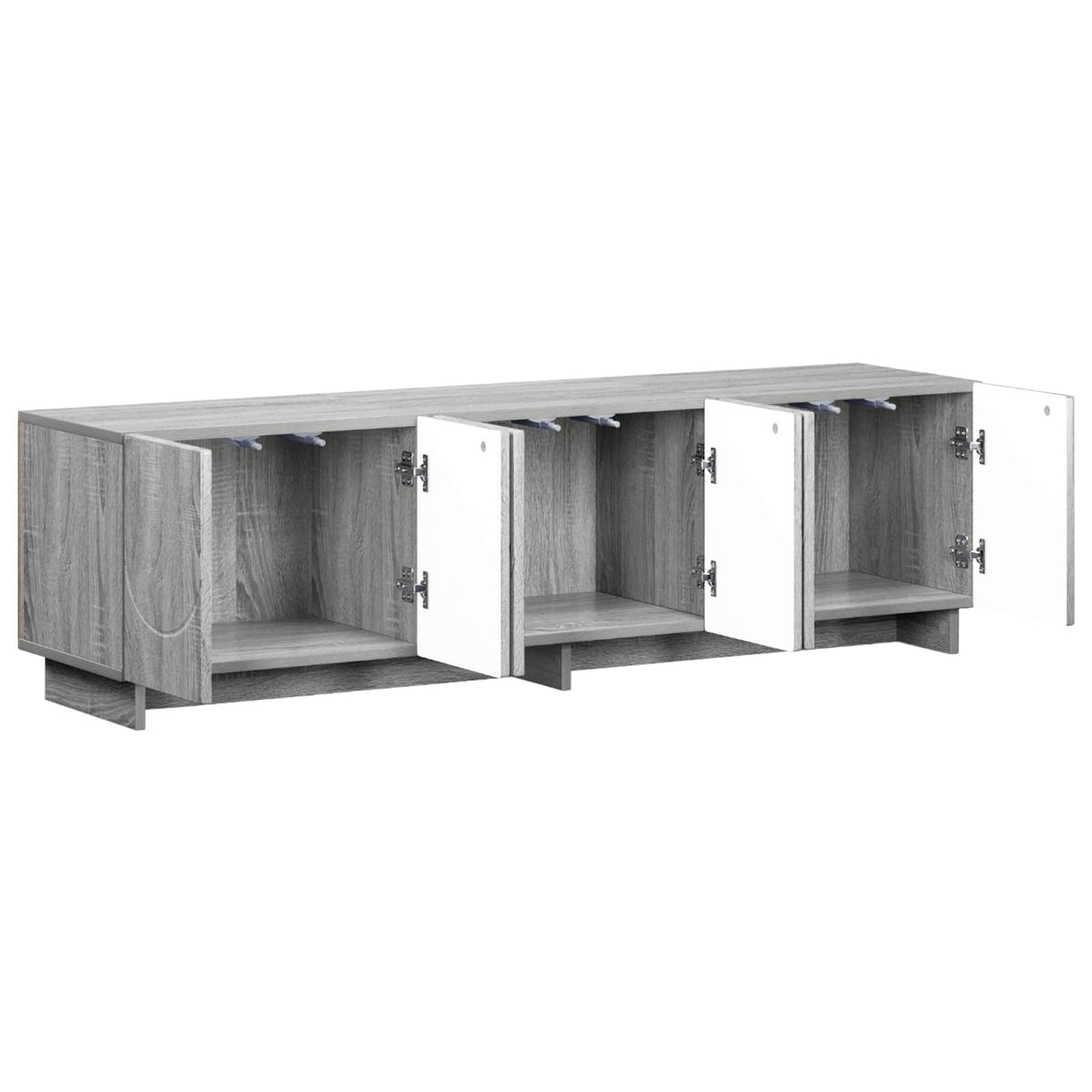 TV Stand 140 x 34.5 x 40 cm Grey Sonoma Engineered Wood