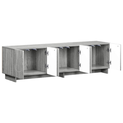 TV Stand 140 x 34.5 x 40 cm Grey Sonoma Engineered Wood