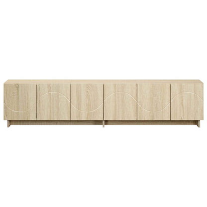 TV Stand 180 x 34.5 x 40 cm Sonoma Oak Engineered Wood