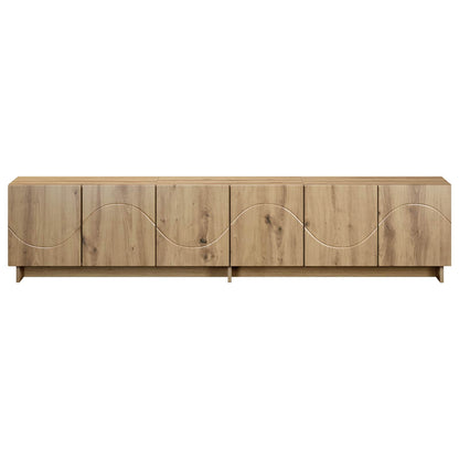TV Stand 180 x 34.5 x 40 cm Artisan Oak Engineered Wood