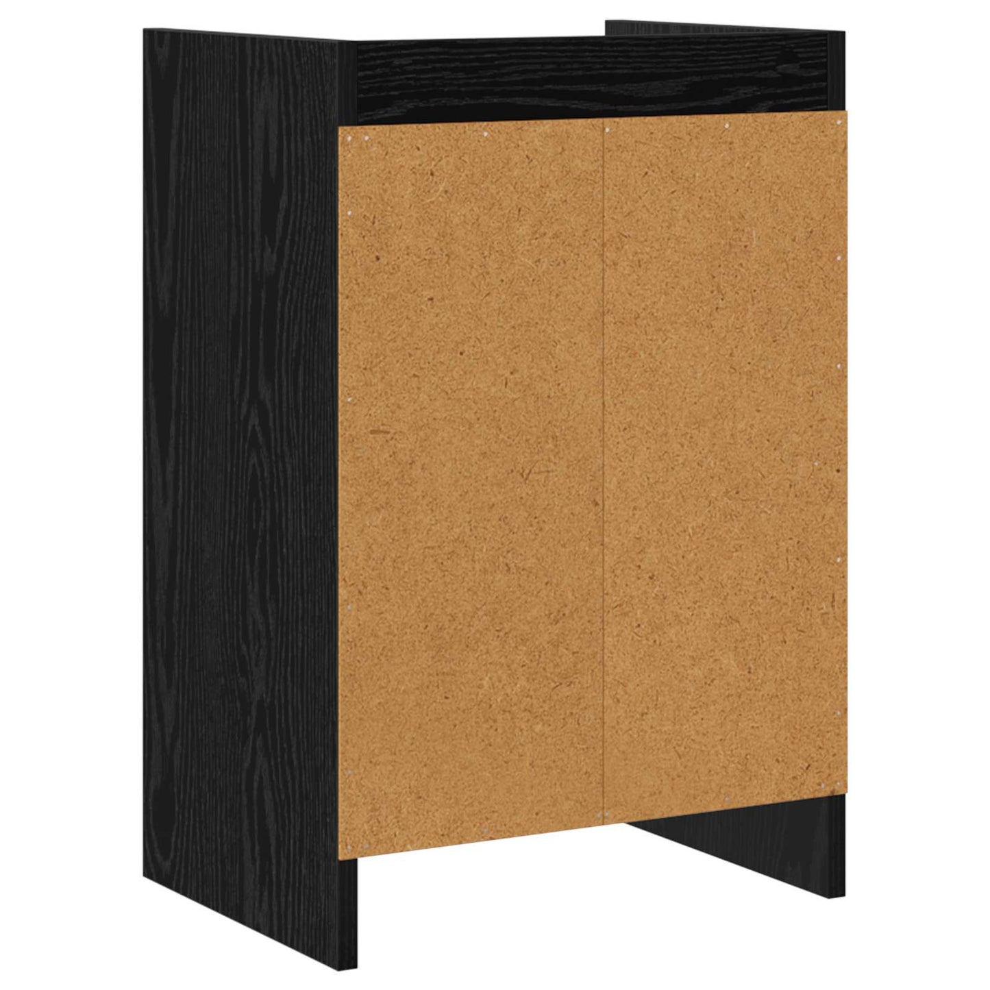 Bedside Tables 2 pcs Black Oak 40 x 30 x 60 cm Engineered Wood