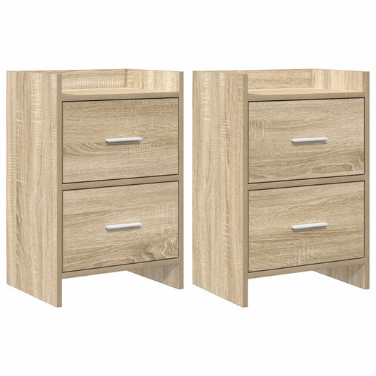 Bedside Tables 2 pcs Sonoma Oak 40 x 30 x 60 cm Engineered Wood