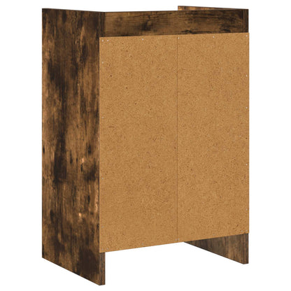 Bedside Tables 2 pcs Smoked Oak 40 x 30 x 60 cm Engineered Wood