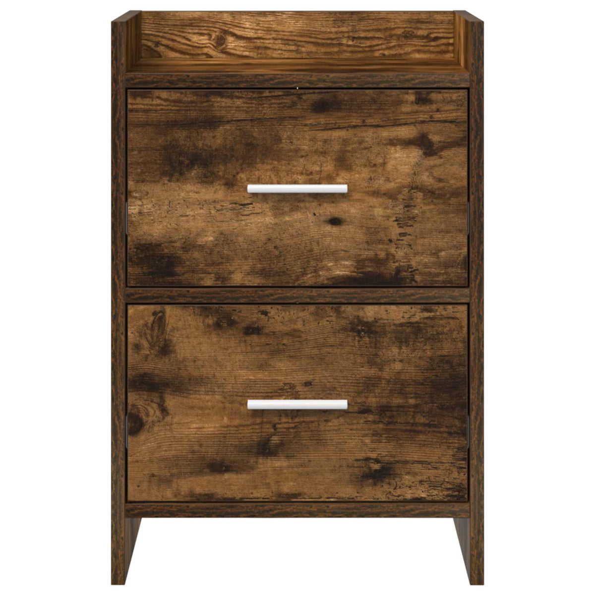 Bedside Tables 2 pcs Smoked Oak 40 x 30 x 60 cm Engineered Wood