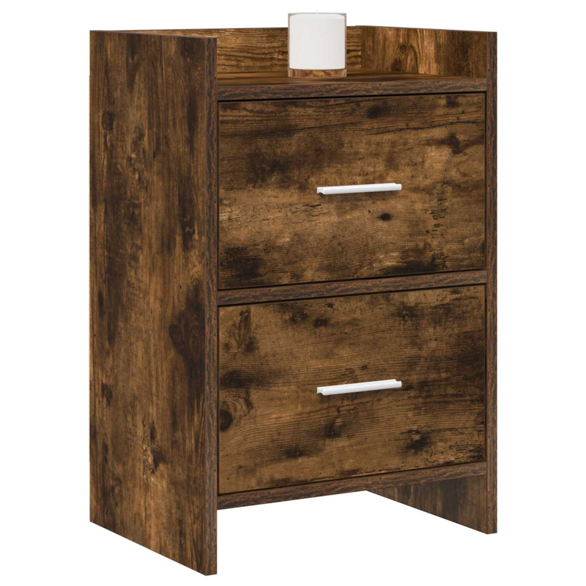 Bedside Tables 2 pcs Smoked Oak 40 x 30 x 60 cm Engineered Wood