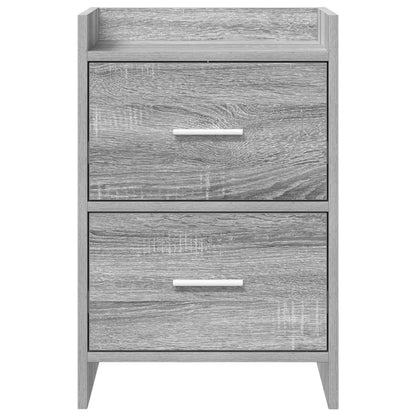 Bedside Tables 2 pcs Grey Sonoma 40 x 30 x 60 cm